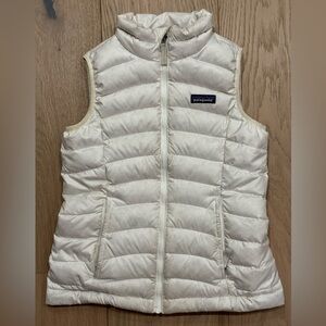 Patagonia Girls Down Vest Small 7-8